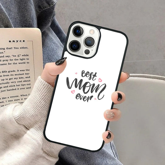 Best Mom Ever Quotes Phone Case for Iphone 16 15 SE2020 6 7 8 plus for Apple 13 11 12 14 Mini Pro Max Cover Coque Shell
